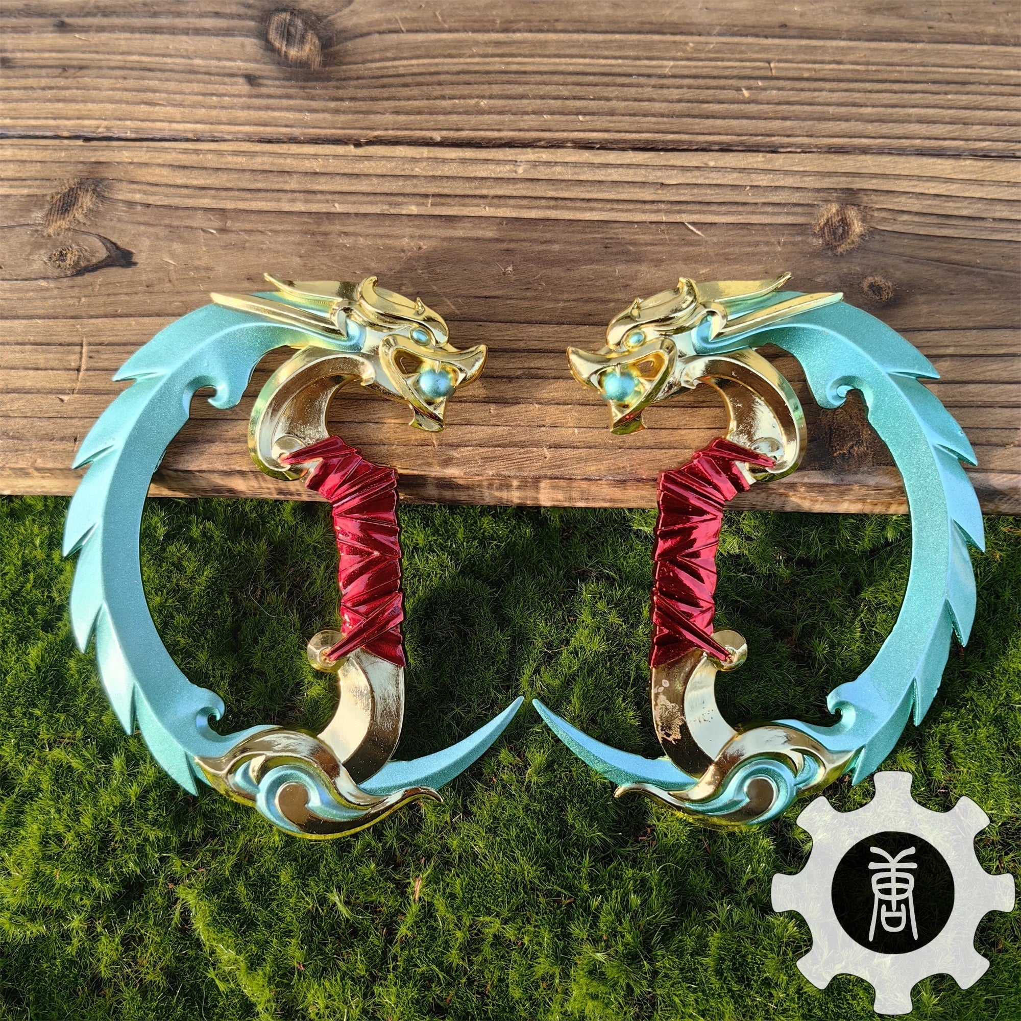 Metal 4 Color Blades Of Imperium Blunt Blade Replica Model Blue - Tophatter Daily Deals