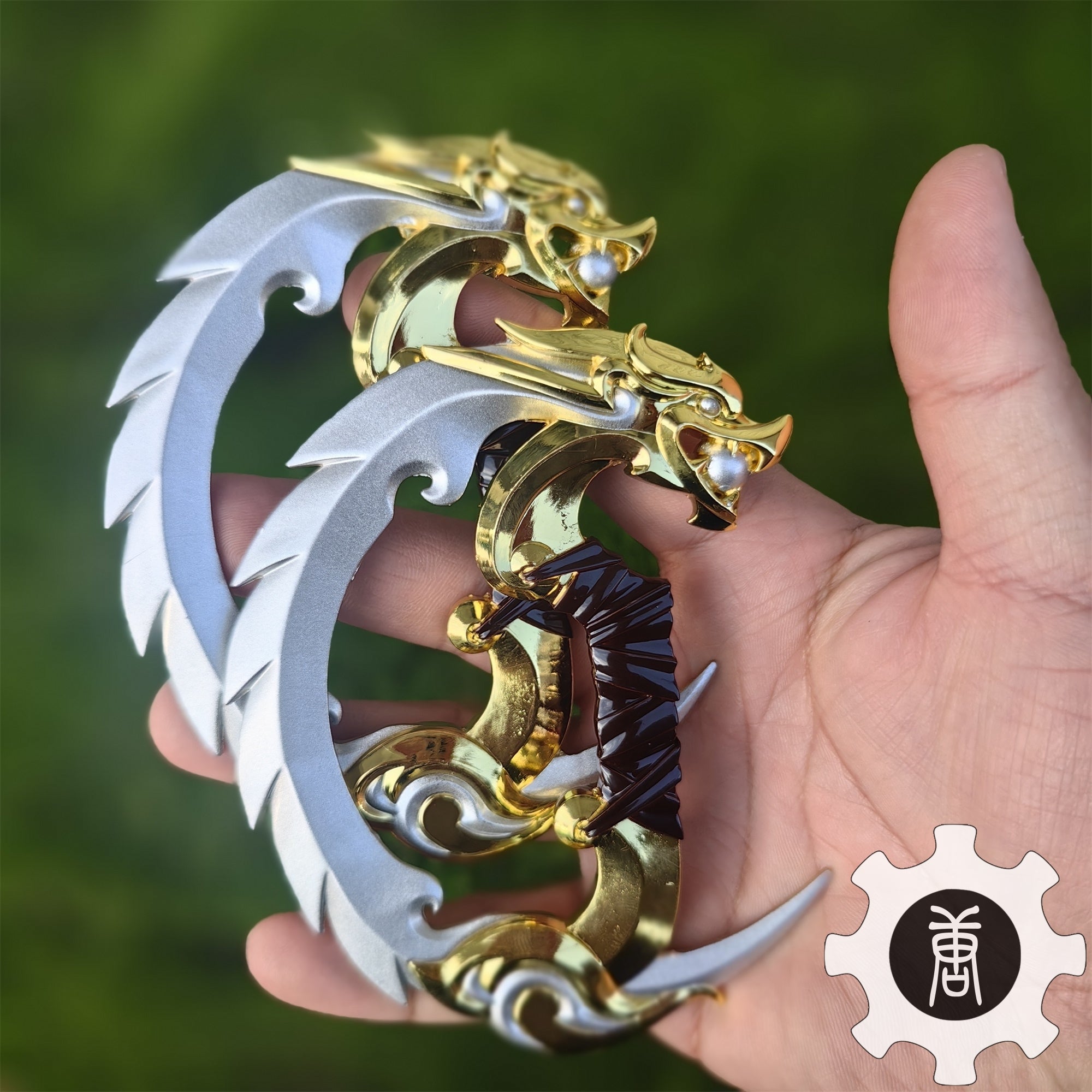 Metal 4 Color Blades Of Imperium Blunt Blade Replica Model White - Tophatter Daily Deals