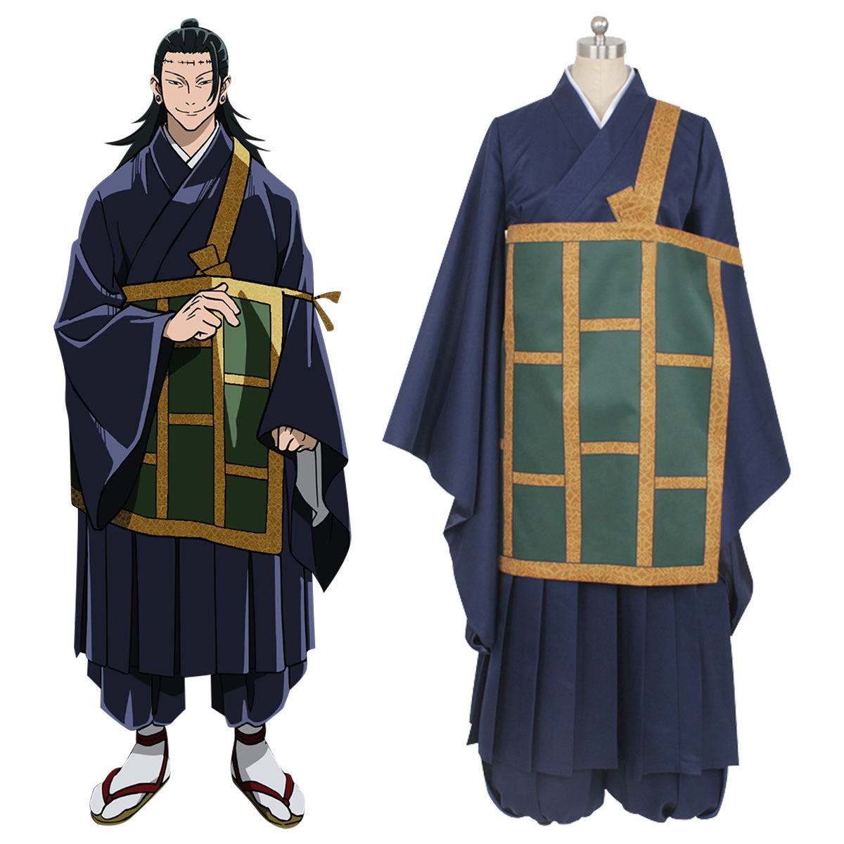 Jujutsu Kaisen Sorcery Fight Suguru Geto Robe Cosplay Costume Costume - Tophatter Daily Deals
