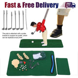 Golf Toy Set - Indoor Mini Golf Set, Indoor Mini Golfing Game Kit Golfs Toy Set with Green Pad Putter Ball Chairs Gifts Golf - Tophatter Daily Deals