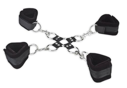 Industrial Strength 5-Piece Hogtie Set with Padded Restraints > Bondage Gear > Restraints - Tophatter Daily Deals