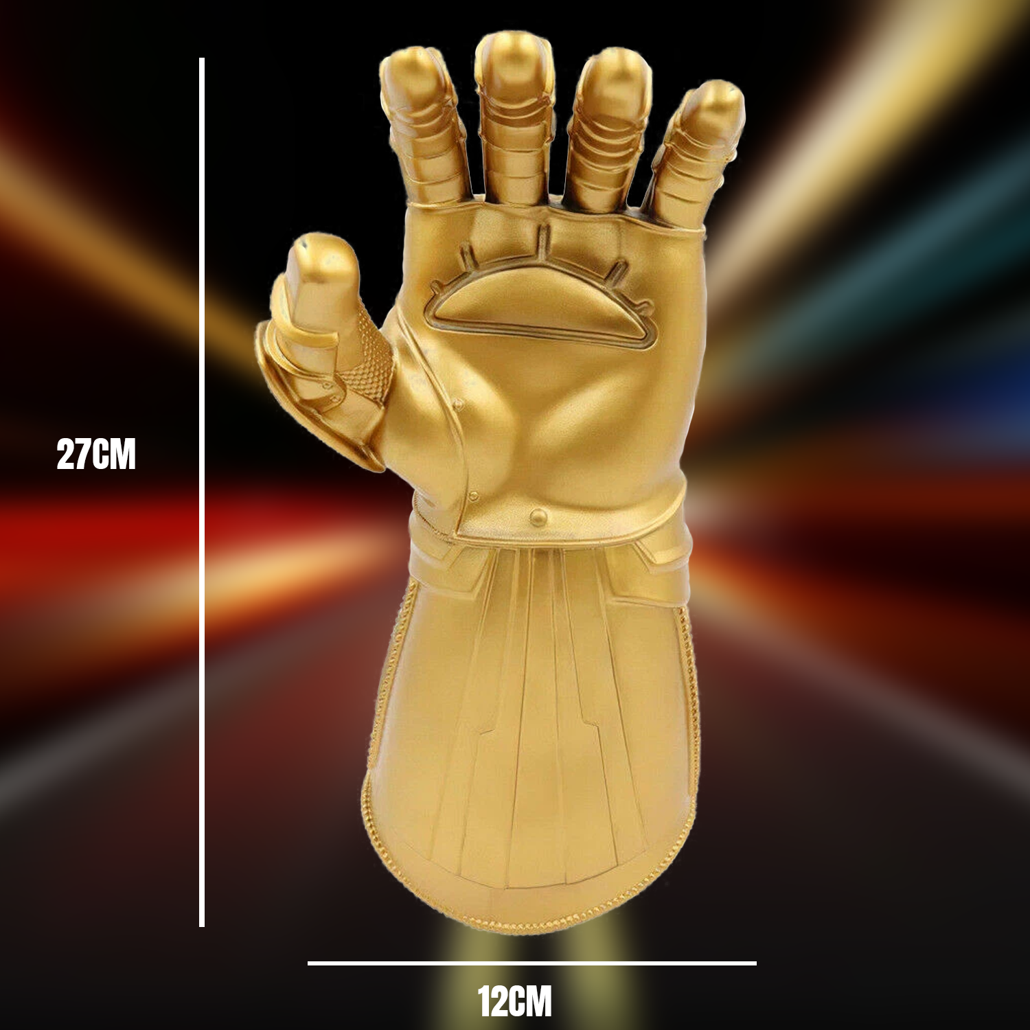 Thanos Infinity Gauntlet – Avengers LED Light Thanos Glove Movable Fingers Cosplay Prop Sports Toys - Tophatter Daily Deals