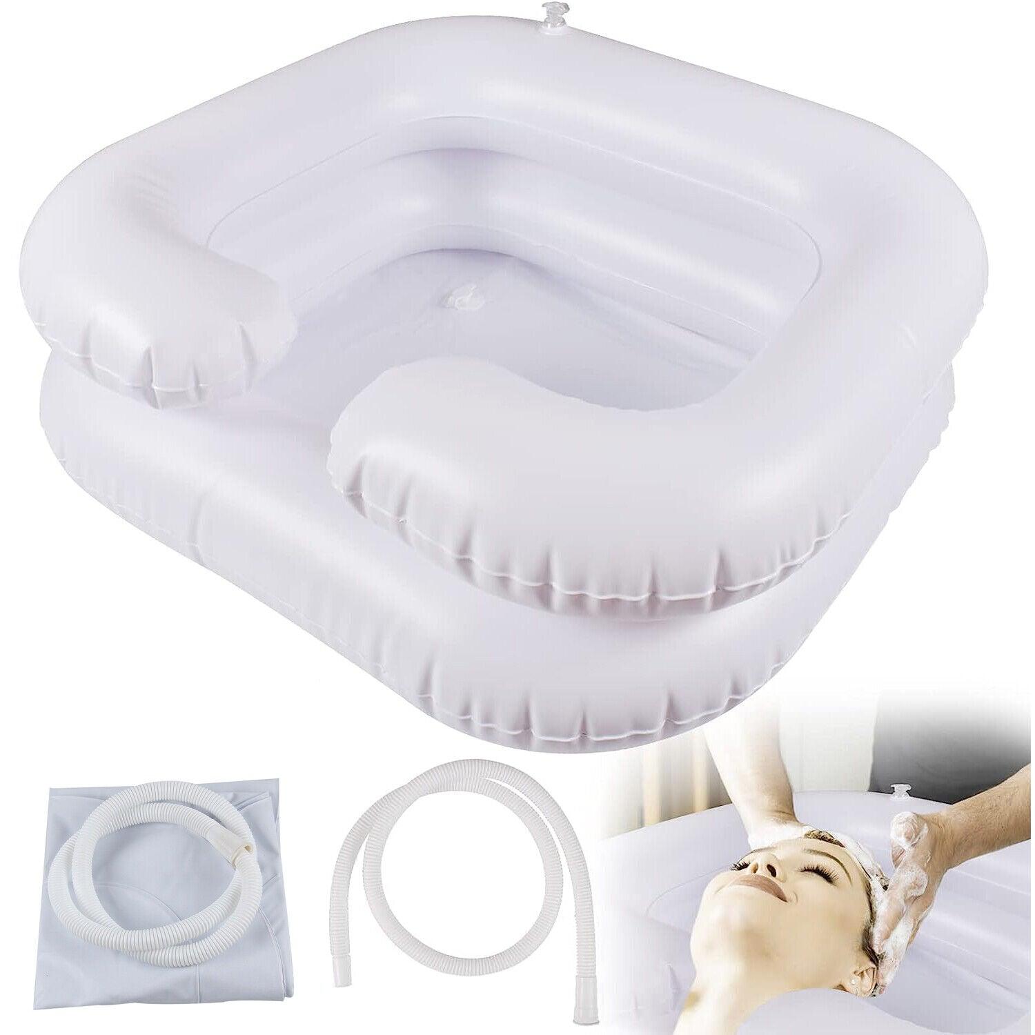 Inflatable Hair Washing Basin - Portable Shampoo Basin Hair Care - Tophatter Daily Deals