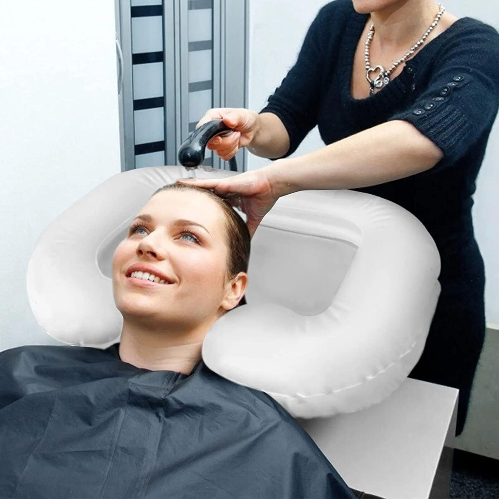 Inflatable Hair Washing Basin - Portable Shampoo Basin Hair Care - Tophatter Daily Deals