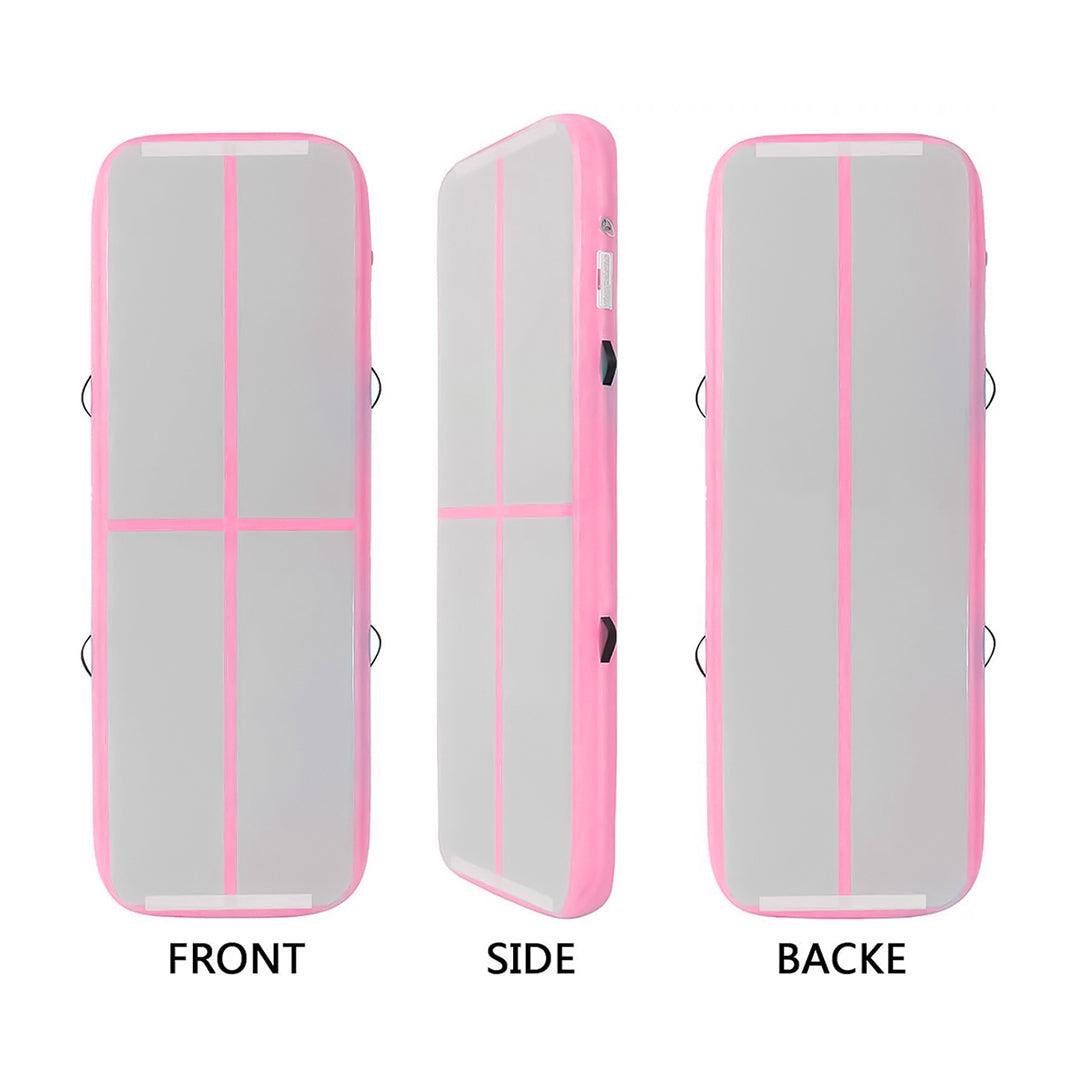 Inflatable Tumbling Mats - 10fit Air Track Mat Gymnastics Mat Inflatable Tumbling Mat with Electric Pump UK Exercise & Fitness - Tophatter Daily Deals