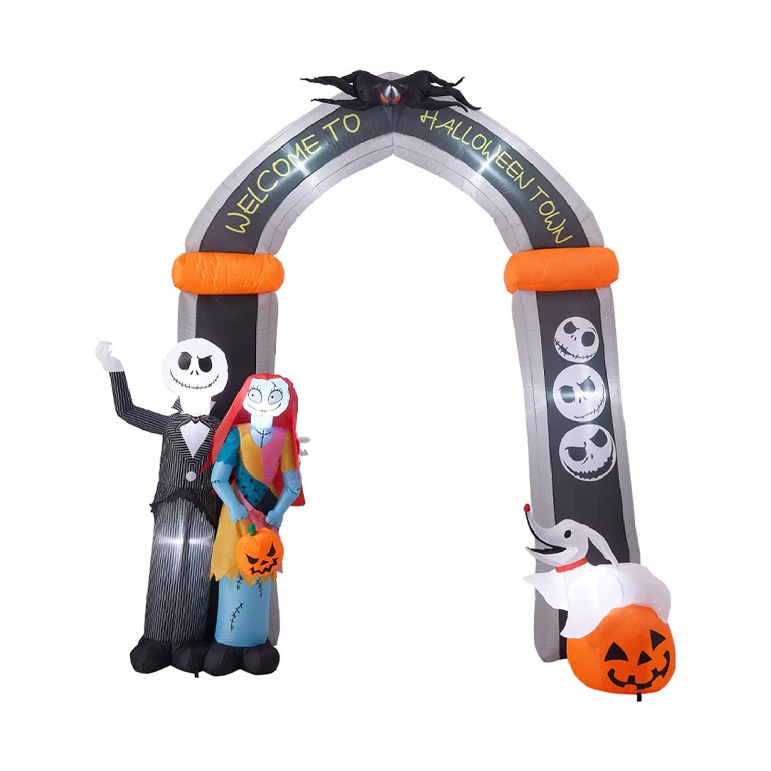 Inflatable Halloween Decoration – Spooky Witch & Pumpkin Blow Up for Garden/Patio Inflatable Halloween Decoration - Tophatter Daily Deals