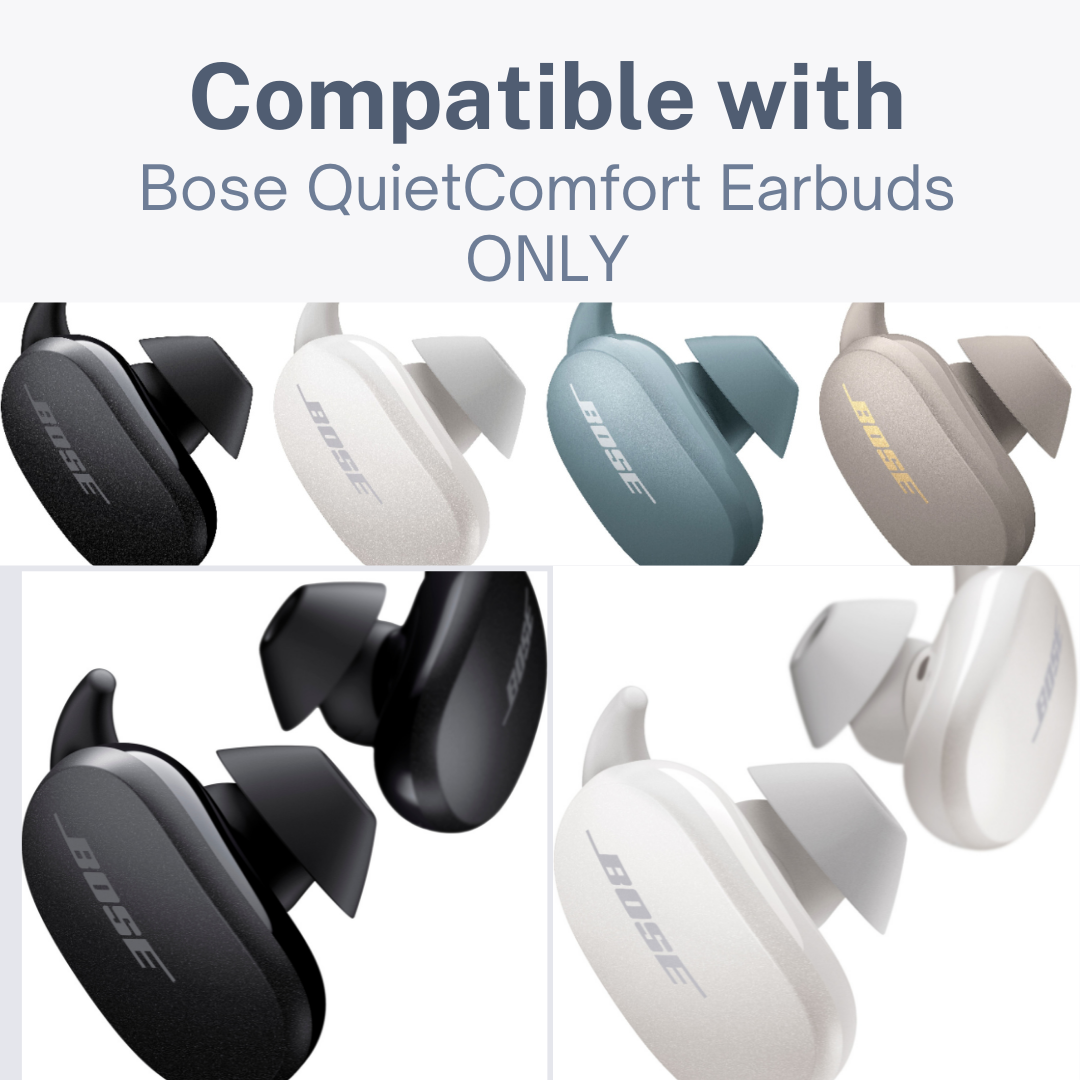 Replacement Ear Buds Tips for Bose QuietComfort Earbuds Audio Accessories - Tophatter Daily Deals
