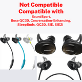 Replacement Ear Buds Tips for Bose QuietComfort Earbuds Audio Accessories - Tophatter Daily Deals