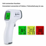 Best Thermometer UK - Infrared Digital Non-Contact Forehead Thermometer Exercise & Fitness - Tophatter Daily Deals