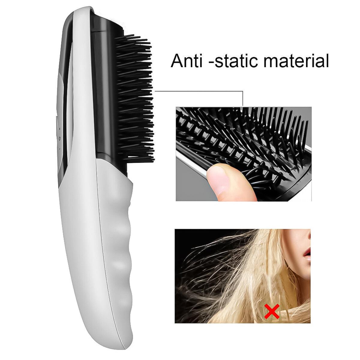 Electric Scalp Massager for Hair Growth - Electric Infrared Laser Hair Growth Head Scalp Vibrating Massager Comb Brush Hair Care - Tophatter Daily Deals