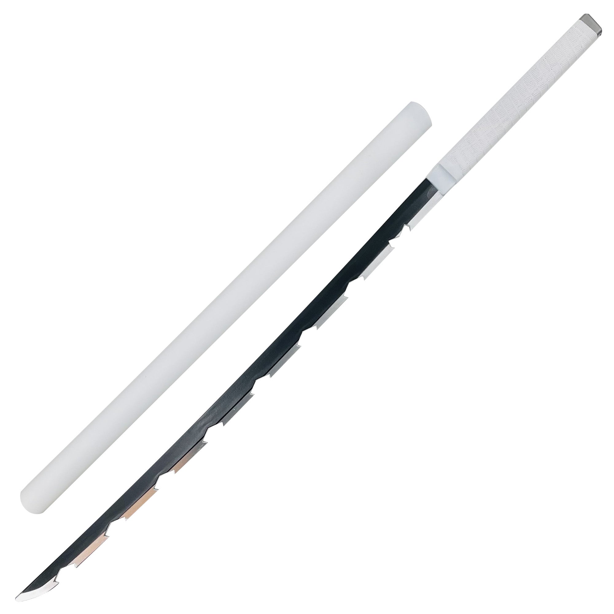 Inosuke Demon Slayer Foam Katana Sword With Scabbard Swords - Tophatter Daily Deals