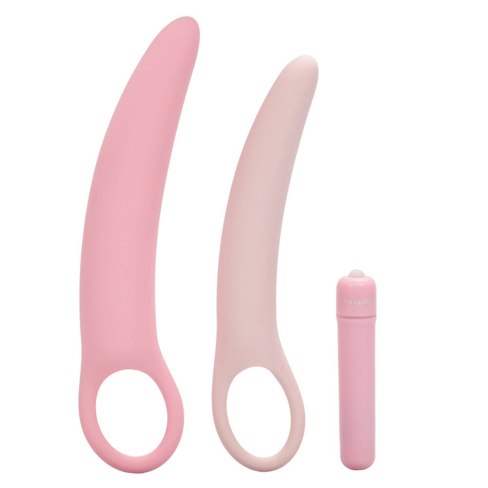 Inspire Vibrating Dilator 3-Piece Set – Ergonomic Silicone Vaginal Dilator Set > Sex Toys > Dilators - Tophatter Daily Deals