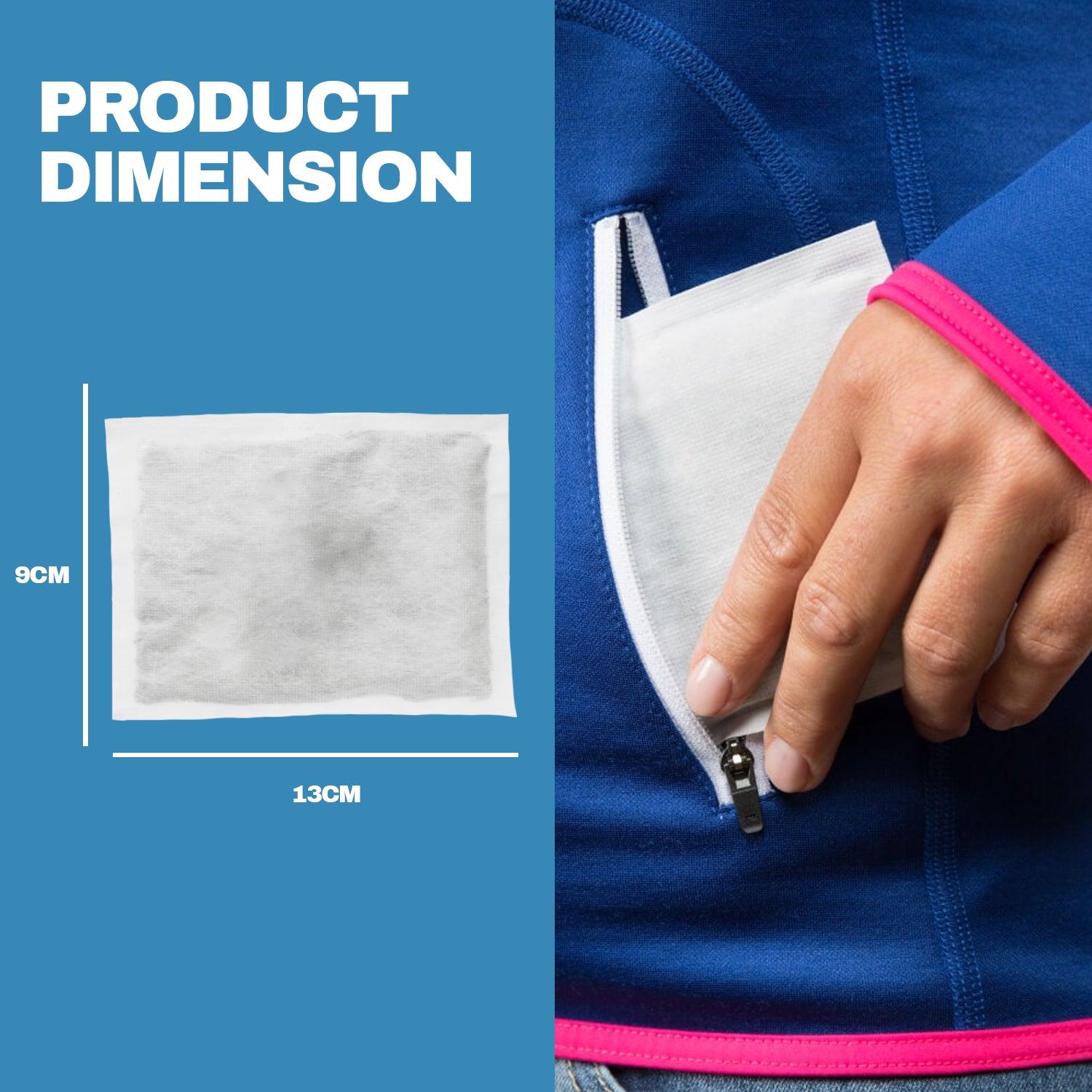 Body Warmer Patch - 10 or 40 Pieces EXTRA WARM Pad Warmer for Back and Neck | 12 Hours Pleasant Warmth | Purely Natural Health & Beauty - Tophatter Daily Deals