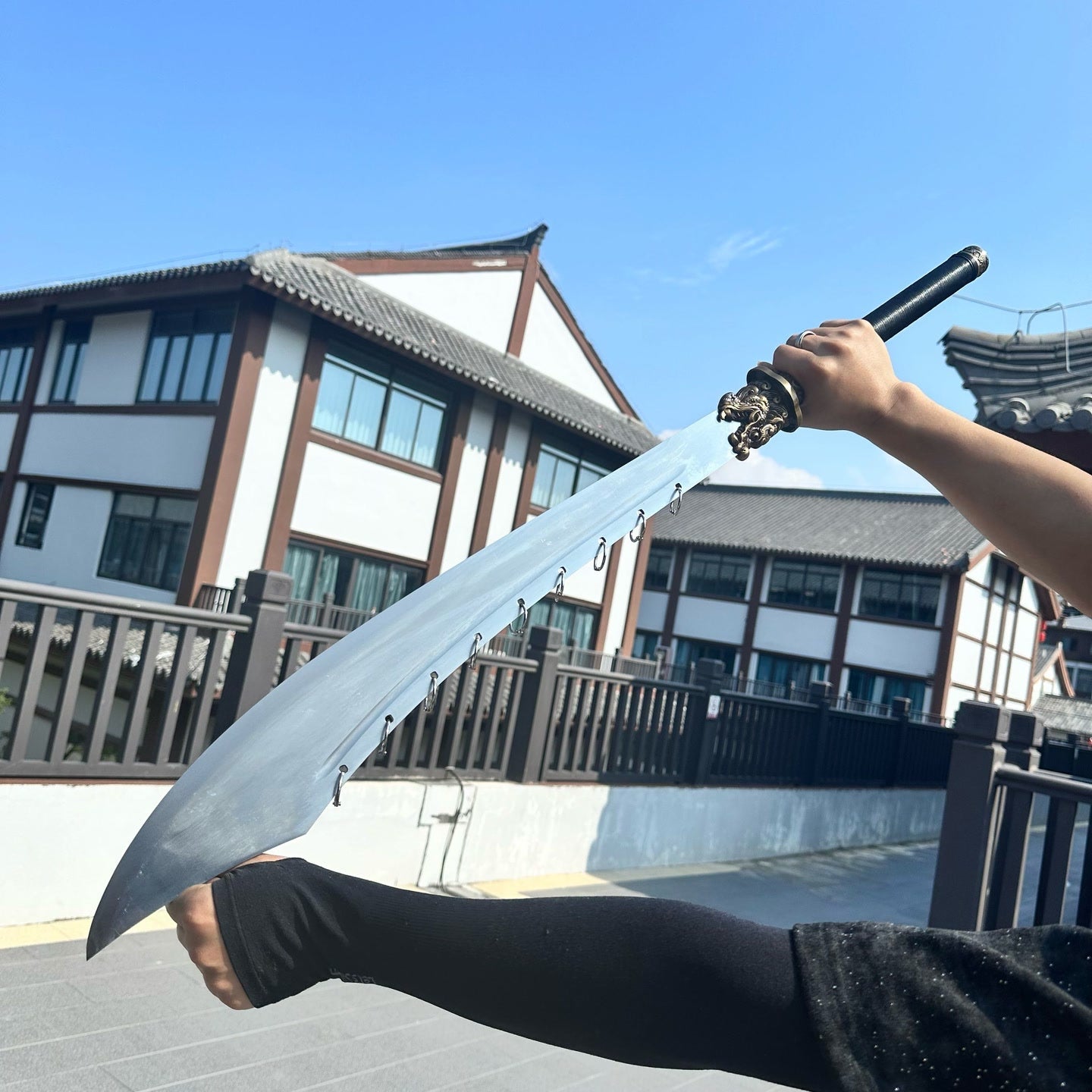 Integrated Outdoor Broadsword - Tophatter Daily Deals