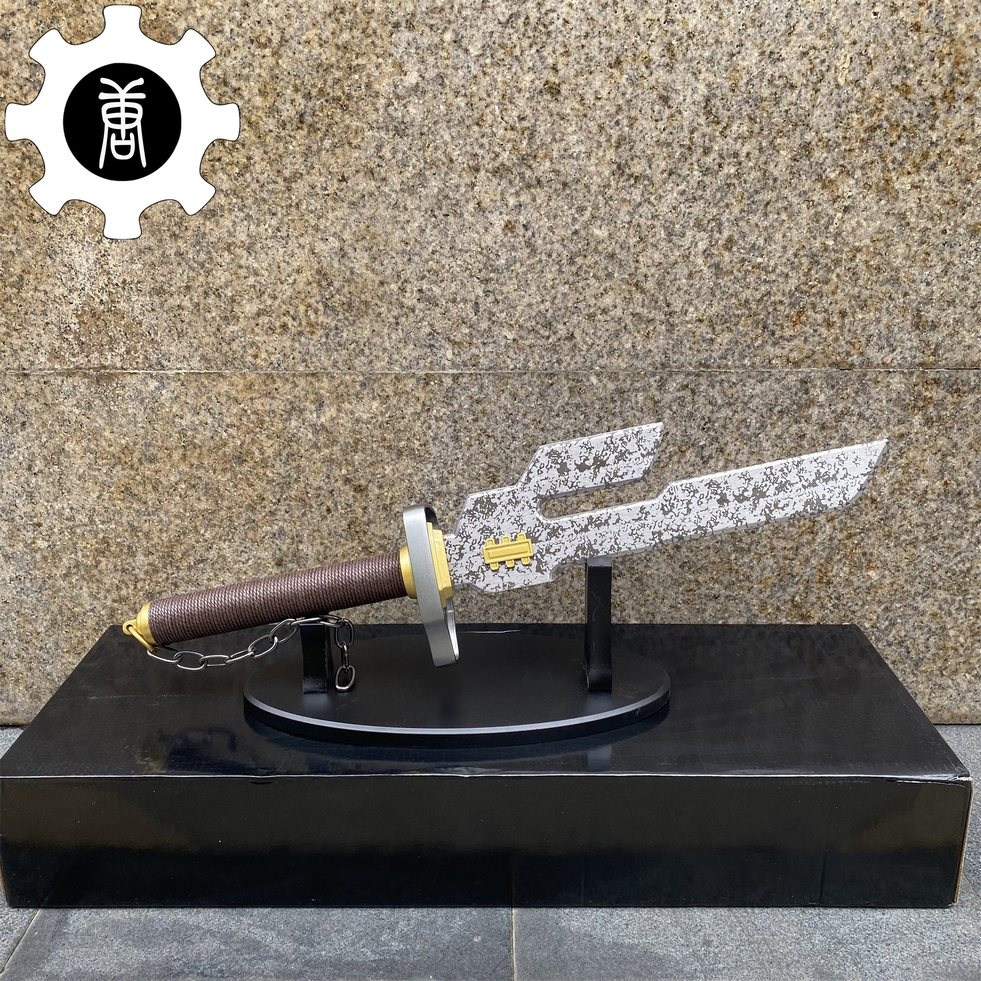 Metal Inverted Spear Of Heaven Toji Fushiguro Dagger USA Stock Knife & Stand - Tophatter Daily Deals