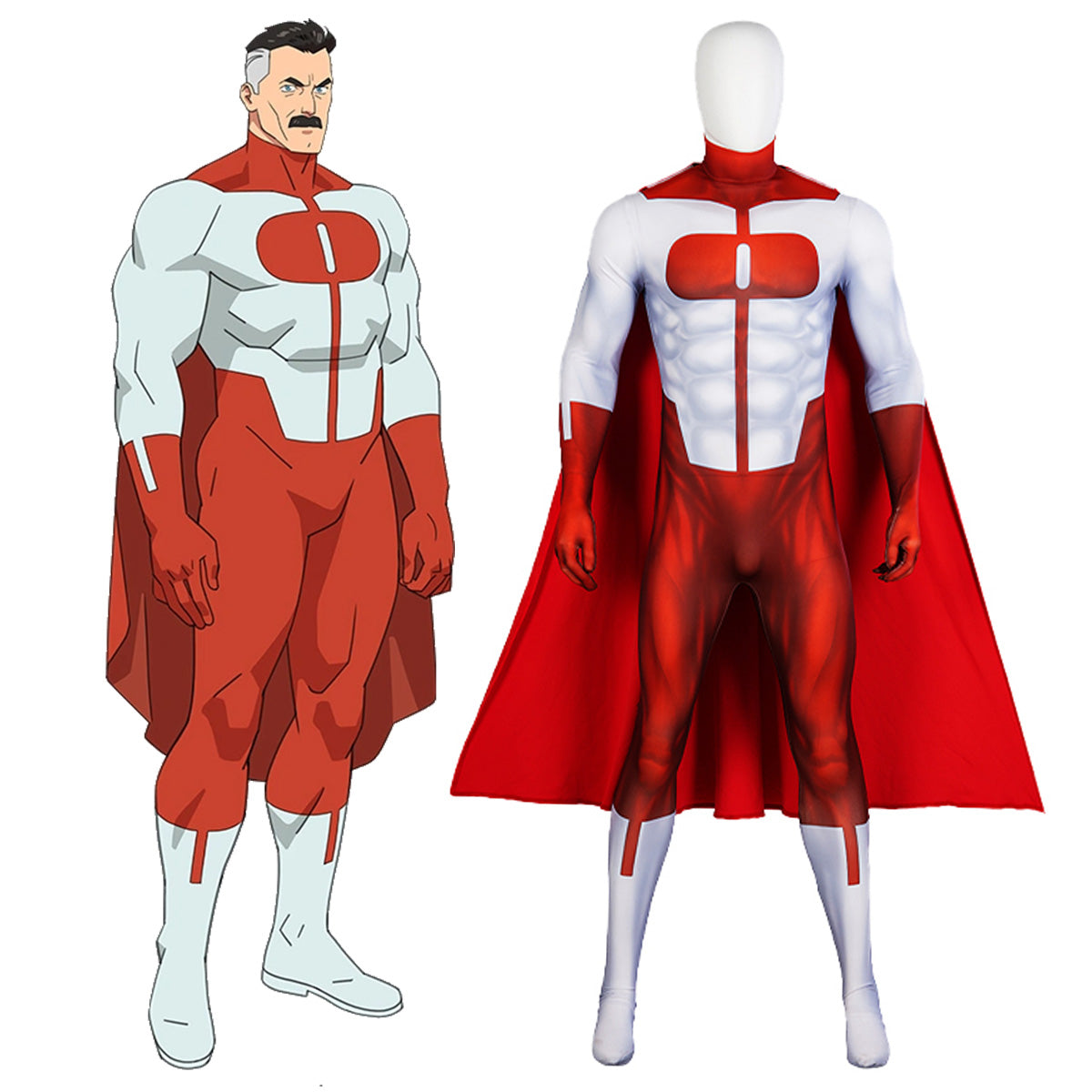 Invincible Omni-Man Nolan Grayson Cosplay Costume Costume - Tophatter Daily Deals