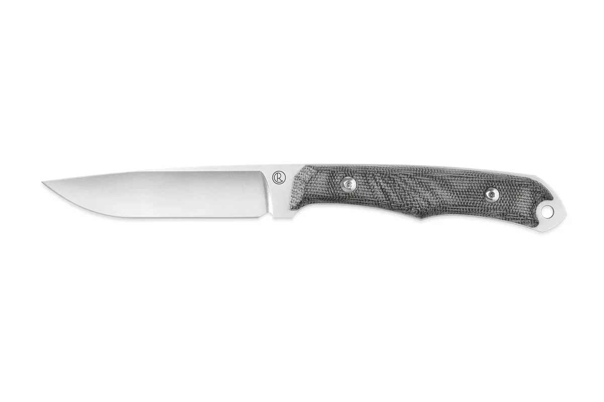 Chris Reeve Knives Inyoni - Black Canvas Micarta Handle - Black Sheath - INY-1000 Fixed Blade - Tophatter Daily Deals