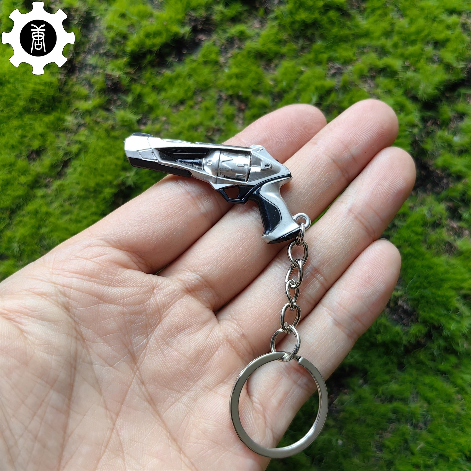 Mini Ion Sheriff Gun Metal Keychain Keychain - Tophatter Daily Deals