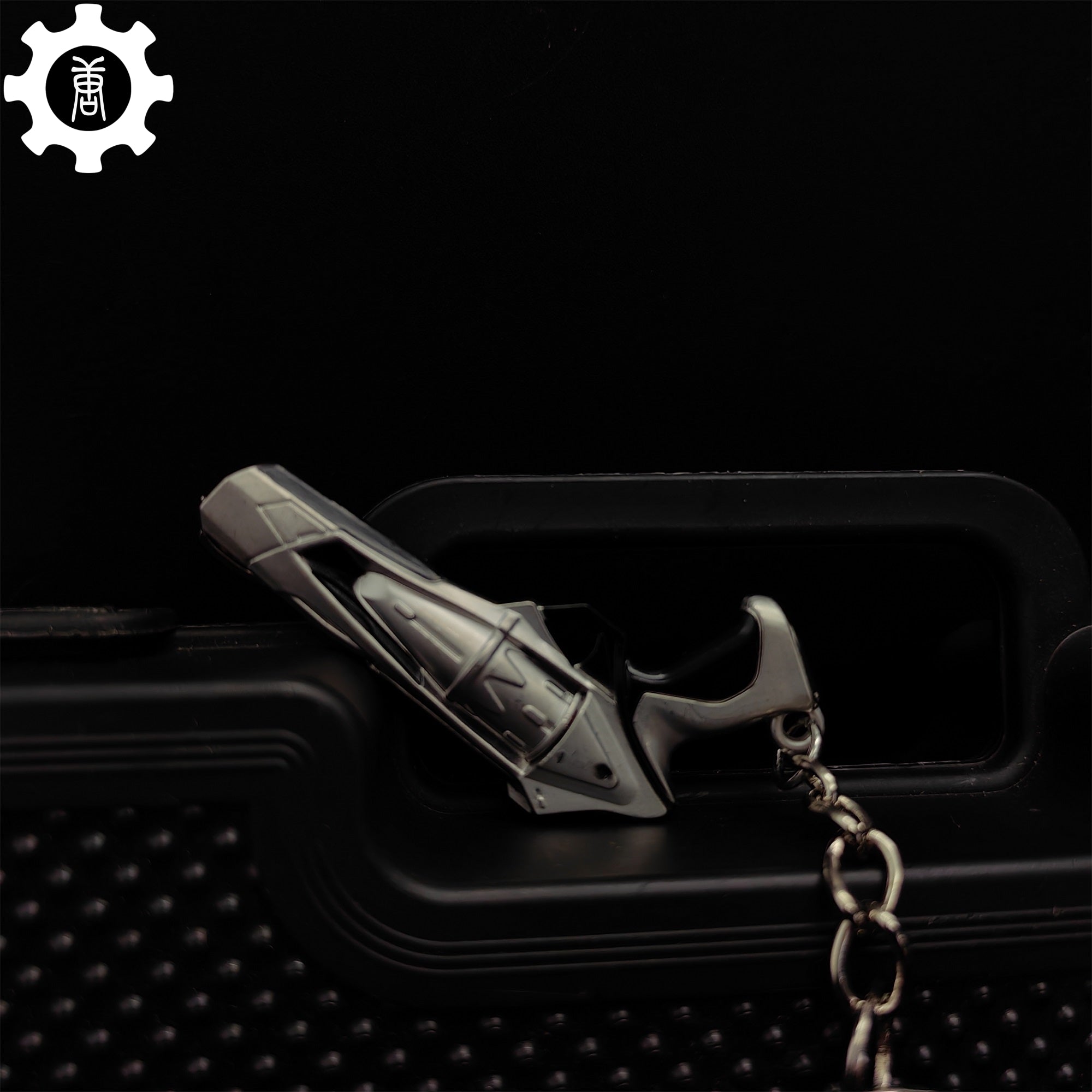 Mini Ion Sheriff Gun Metal Keychain - Tophatter Daily Deals