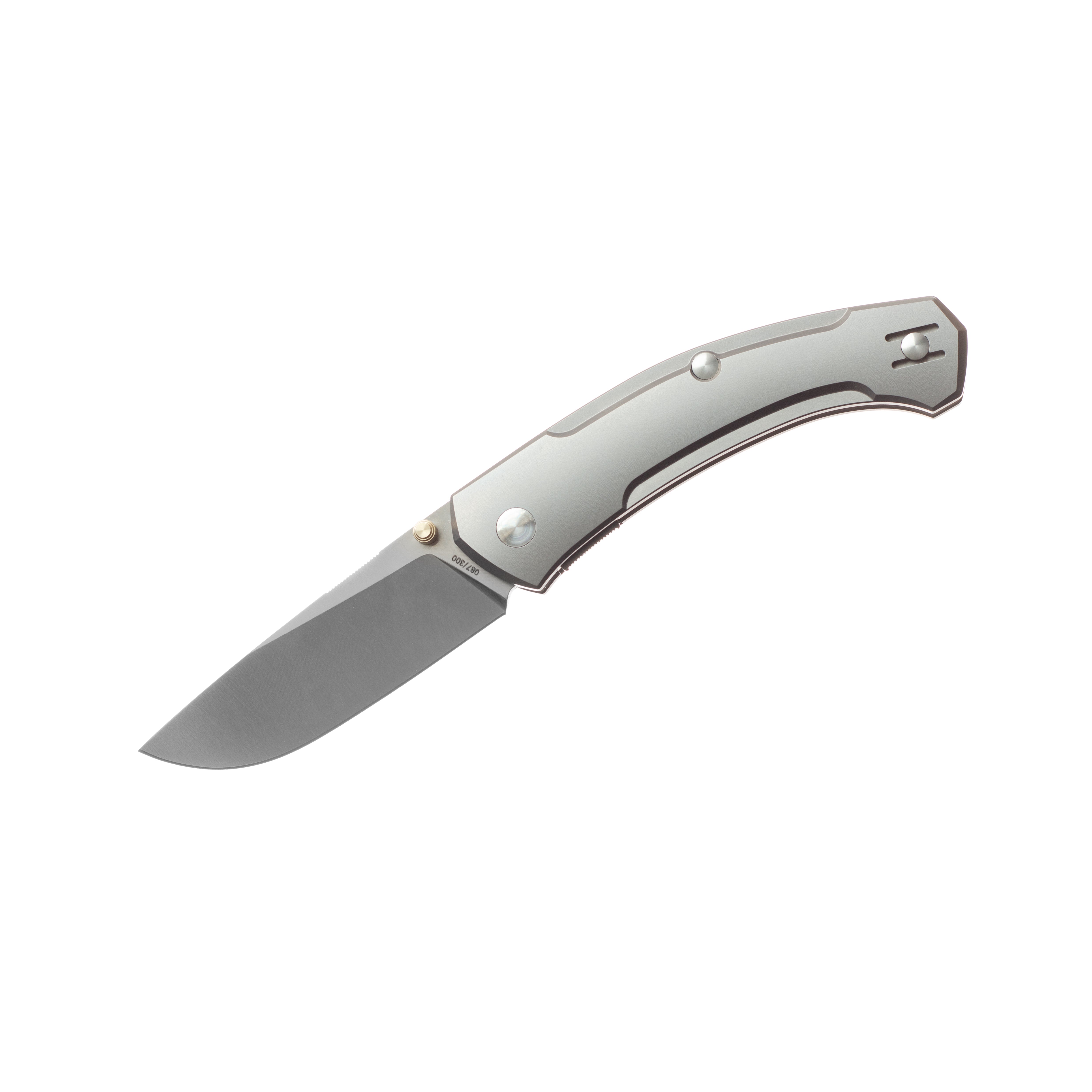 GiantMouse ACE Iona V2 - Titanium - Liner Lock - CPM-MagnaCut Knives - Tophatter Daily Deals