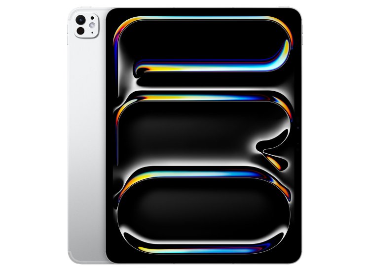 Apple - 13-inch iPad Pro M4 chip Wi-Fi with OLED (Brand New) Silver Apple iPad - Tophatter Daily Deals