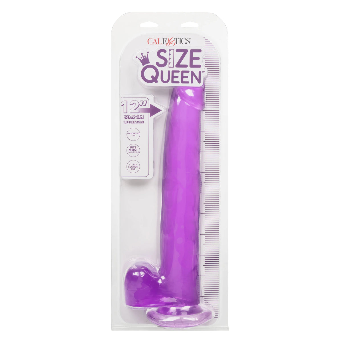 Size Queen 12 Inch Realistic Dildo – Firm 30.5 Cm Dildo > Dildos > Large Dildos - Tophatter Daily Deals
