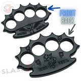 Black Knuckles Spiked Dalton Global Paperweight - Multiple Styles Irish Devil Belt Buckle - Tophatter Daily Deals