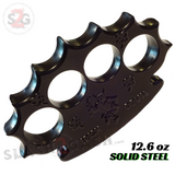 Black Knuckles Spiked Dalton Global Paperweight - Multiple Styles Belt Buckle - Tophatter Daily Deals