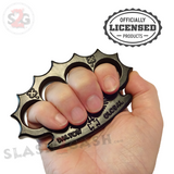 Black Knuckles Spiked Dalton Global Paperweight - Multiple Styles Belt Buckle - Tophatter Daily Deals