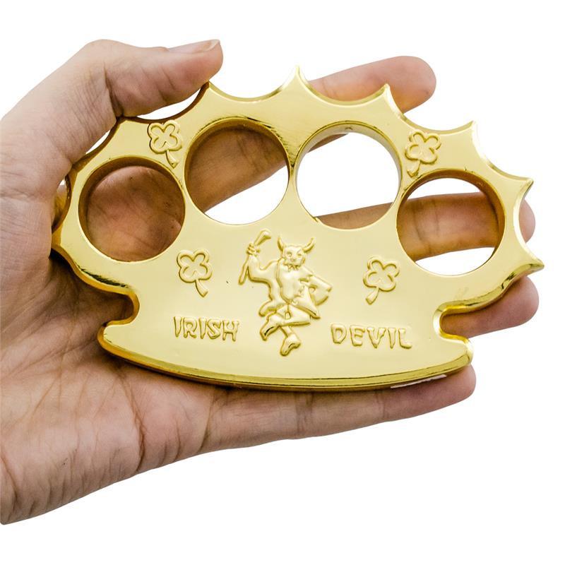 Dalton Global Brass Knuckles Live Free or Die Free Paperweight - Gold Belt Buckle - Tophatter Daily Deals