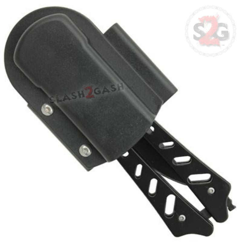 Iron Maiden Butterfly Knife Black Flared Balisong Knife-Balisong - Tophatter Daily Deals