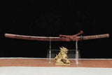 Iron Fitted Damascus Samurai Sword - Tophatter Daily Deals
