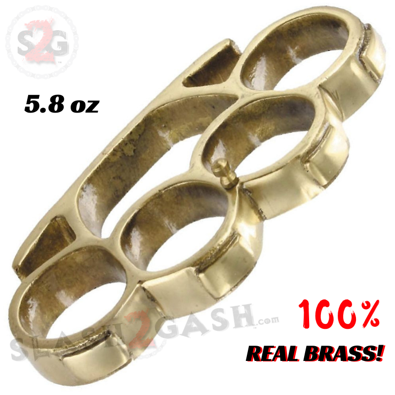 Iron Fist Knuckleduster Heavy Duty Buckle Paperweight - REAL Brass Belt Buckle - Tophatter Daily Deals