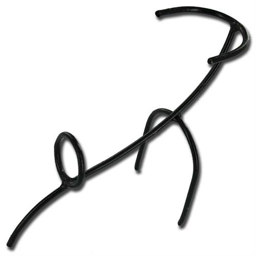 Twisted Iron Stand Black Finish For Drinking Horn Collectible Weapons - Tophatter Daily Deals