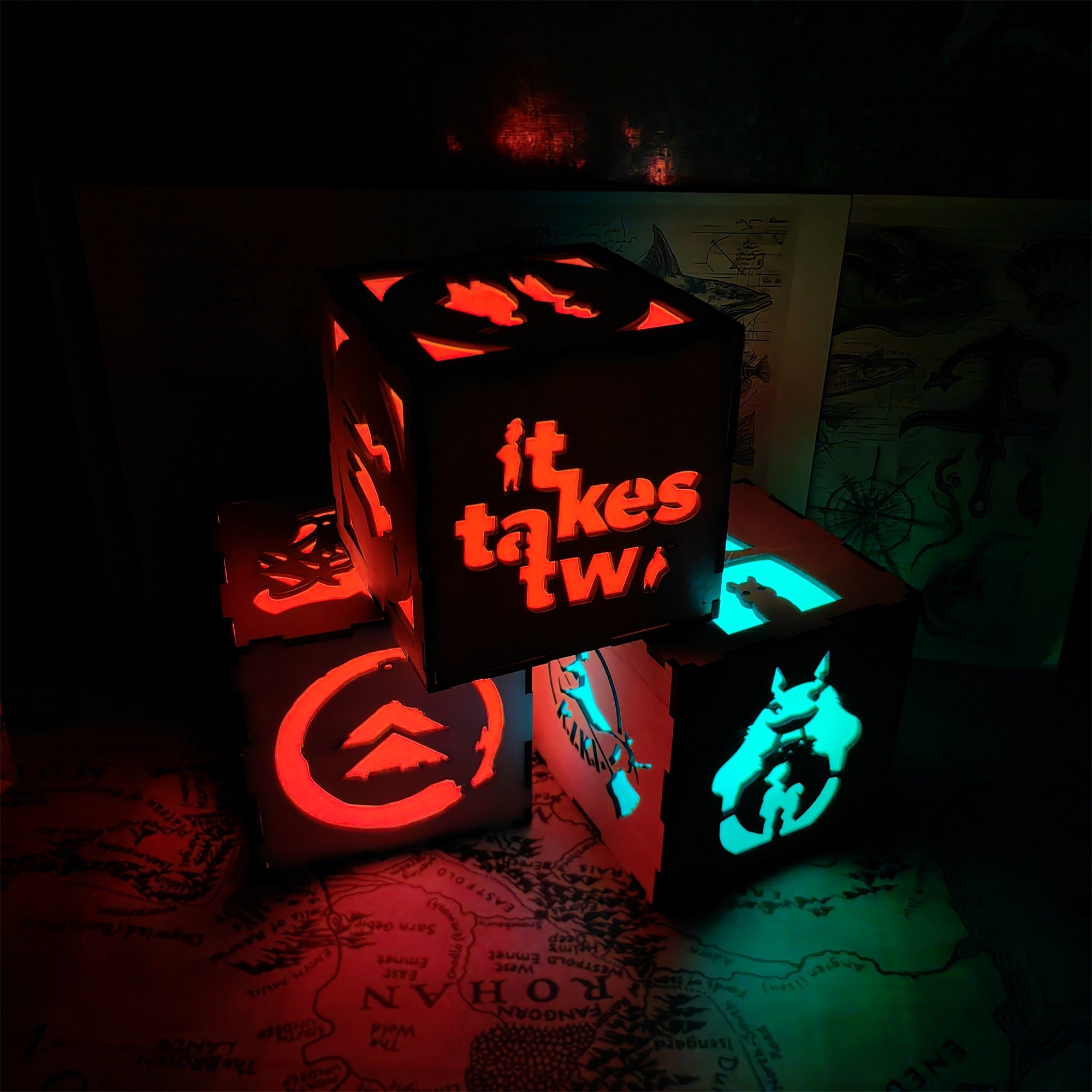 It Takes Two Inspired Lantern Desk Decor - Tophatter Daily Deals