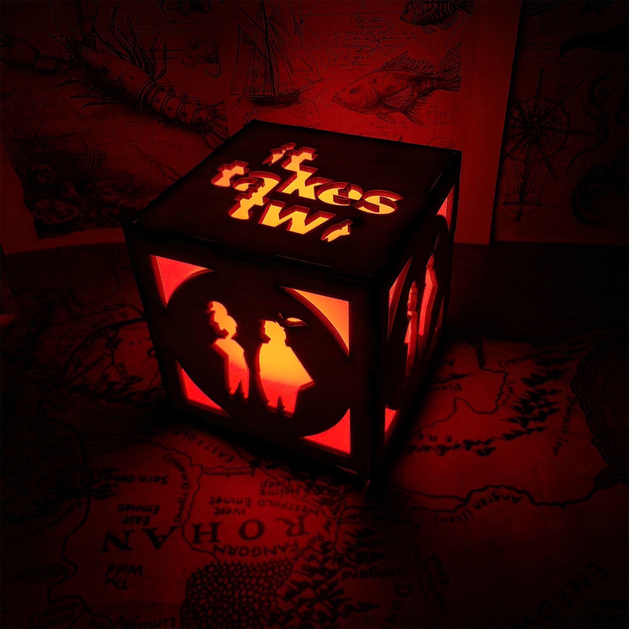 It Takes Two Inspired Lantern Desk Decor - Tophatter Daily Deals