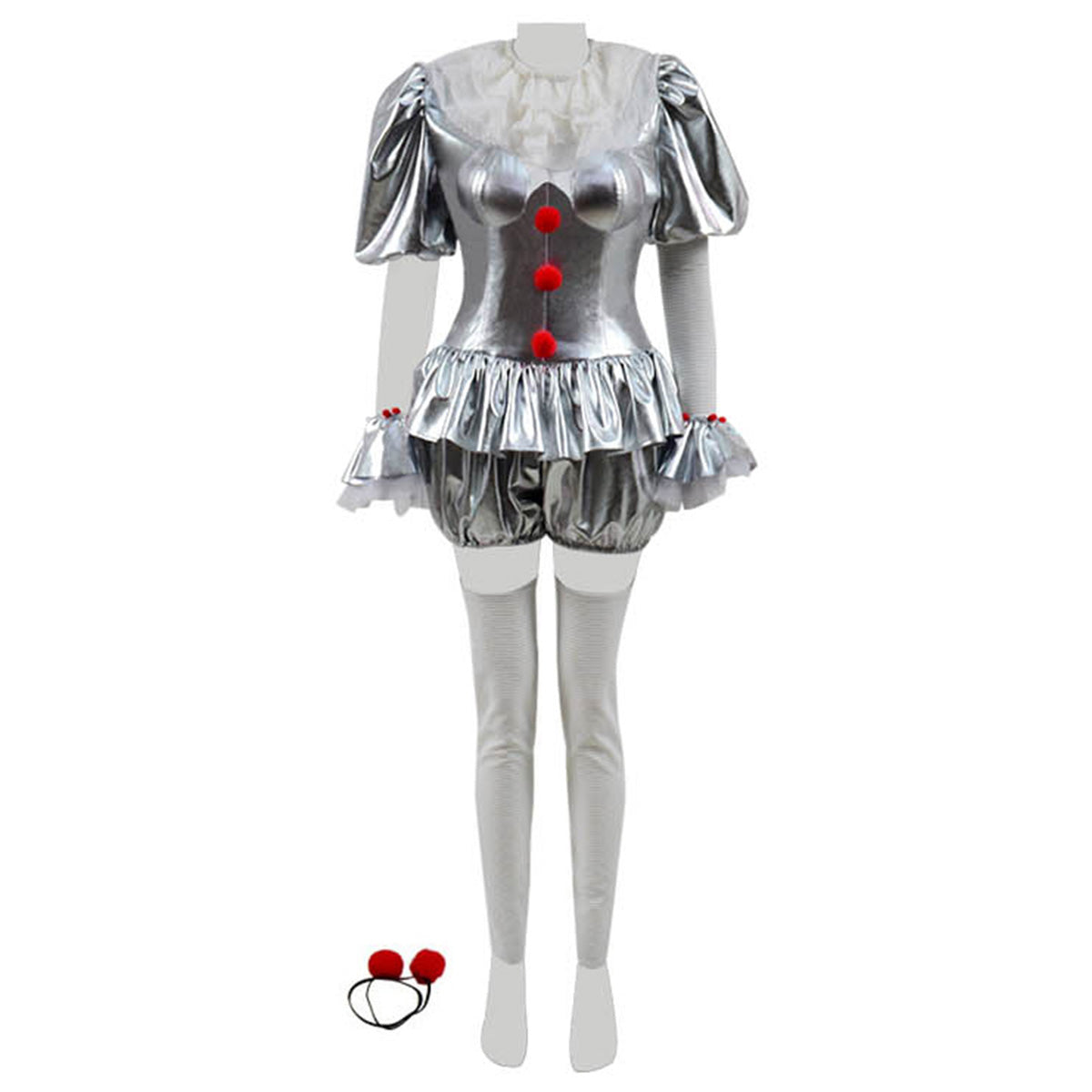 It 2017 Movie Female Pennywise Halloween Cosplay Costume Costume - Tophatter Daily Deals