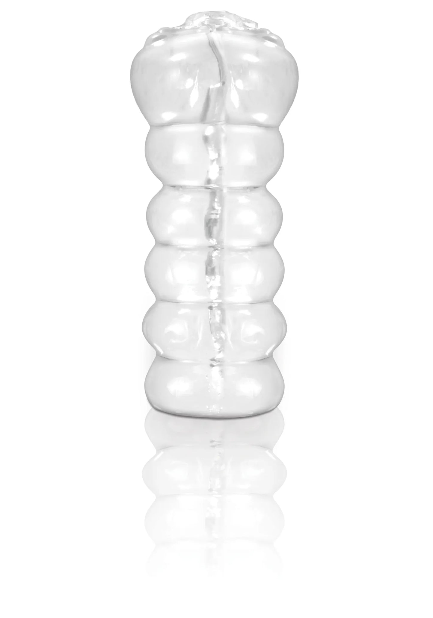 Pipedream Extreme Clear Leader Snatch – Clear Handheld Masturbator > Sex Toys For Men > Masturbators > Manual - Tophatter Daily Deals