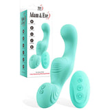 Adam & Eve The Wave Rider (Teal) – USB Rechargeable Remote-Controlled Triple Stimulating Grinder Pad > Vibrators > Unconventional - Tophatter Daily Deals