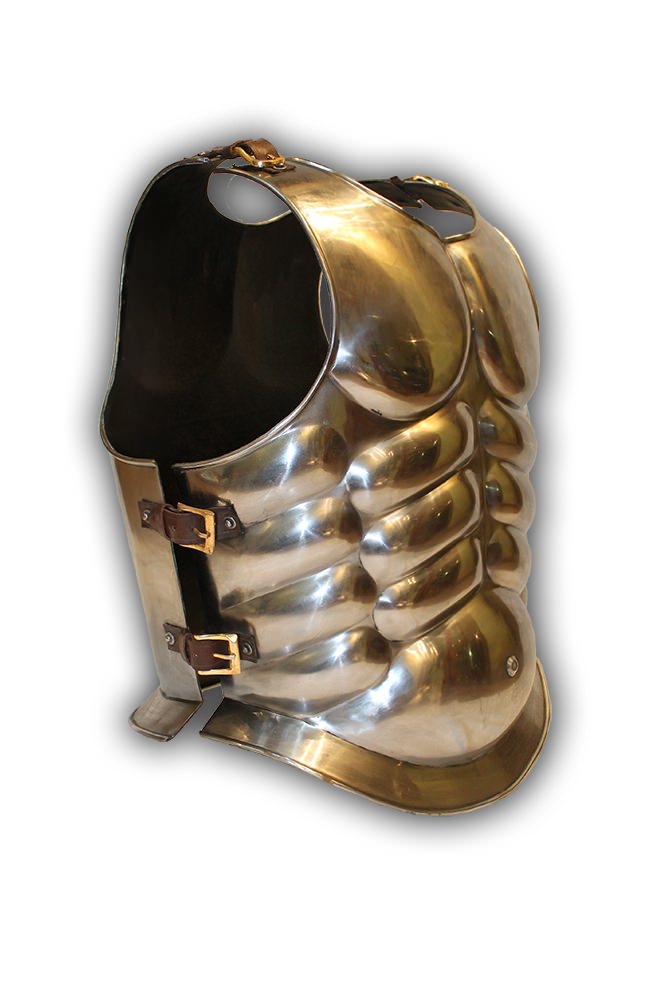 Medieval Roman Greek Muscle Body Armor Cuirass 16 Guage - Tophatter's Guns'N'Weapons Store Collectible Weapons - Tophatter Daily Deals