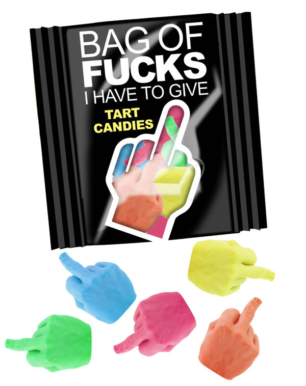 Bag of Fucks I Have to Give Bag of 25 Count > Novelties > Candy & Edible Items - Tophatter Daily Deals
