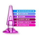 B Yours Basic Blue Anal Plug for Beginners and Kegel Exercise > Anal Range > Butt Plugs - Tophatter Daily Deals