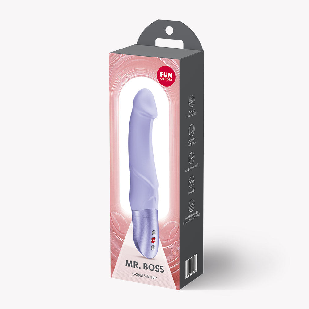 Fun Factory Mr. Boss – 21 cm G-Spot Vibrator > Vibrators > Standard Vibrators - Tophatter Daily Deals