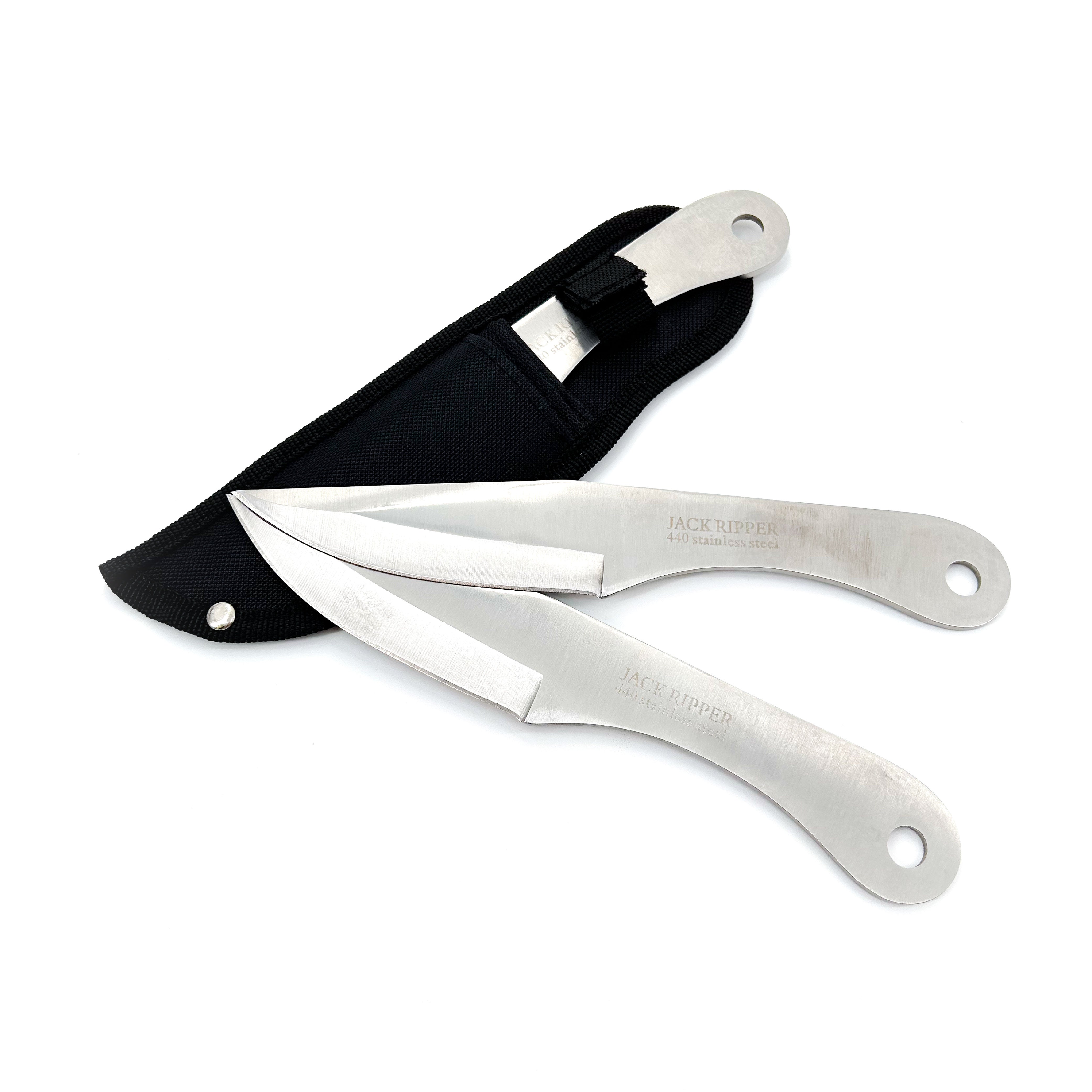Jack Ripper Thrower Knife 3 Piece Set knives - Tophatter Daily Deals