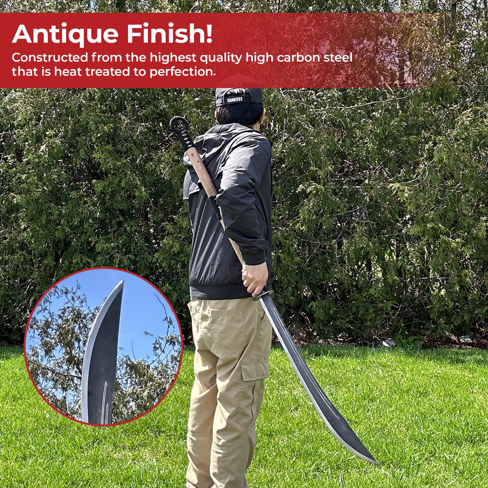 Japanese Samurai Warrior Naginata swords - Tophatter Daily Deals