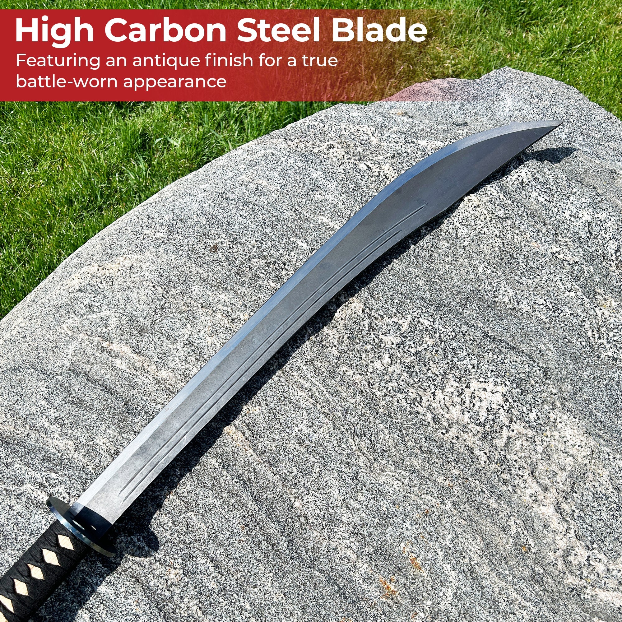 Japanese Samurai Warrior Naginata swords - Tophatter Daily Deals