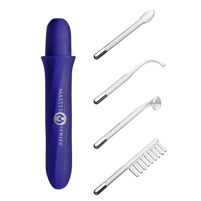 Elektrawand Rechargeable Violet Wand (Purple) – Cordless Electro Stimulation Wand with Attachments E-STIM TOYS - Tophatter Daily Deals