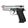 Jackal Compact Chrome Finish - Full Auto Front Firing Blank Pistol Gun - Tophatter's Army Products & Self Defense Collectible Weapons - Tophatter Daily Deals
