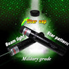 Green Laser Pointer Pen JD-851 High Power Military Grade 10 Miles + Star Cap + Battery + Charger 532nm Laser - Tophatter Daily Deals