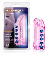 Sexy Pink Masturbator Sleeve with Soft Pleasure Pearls 5.5 Inch > Sex Toys For Men > Masturbators > Manual - Tophatter Daily Deals